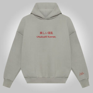 Utsukushi Konran Natural Stone Hoodie